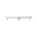 Lot de 2 étagères murales Atlas 60x90 cm, rangement de garage 180 kg, blanc