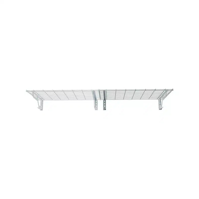 Lot de 2 étagères murales Atlas 60x90 cm, rangement de garage 180 kg, blanc