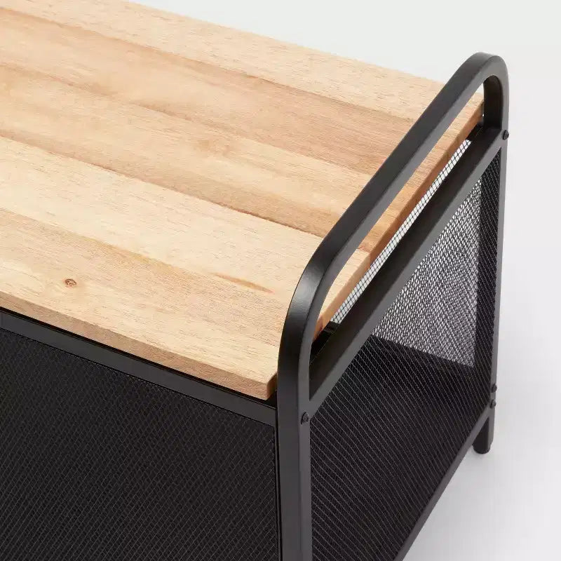 Banc de rangement en métal - Brightroom™
