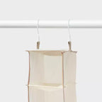 Organisateur de rangement de chaussures suspendu 10 étagères beige - Brightroom™