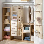 Lot de rangements suspendus pour placard, beige - Brightroom™