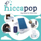 Lit Gonflable pour Enfant Hiccapop - Gris