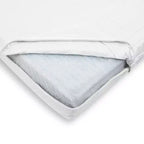 Matelas de lit de bébé et de tout-petit double face Storkcraft 6 po résistant à l'eau évolutif : fermeté, housse en maille amovible, remplissage en fibre