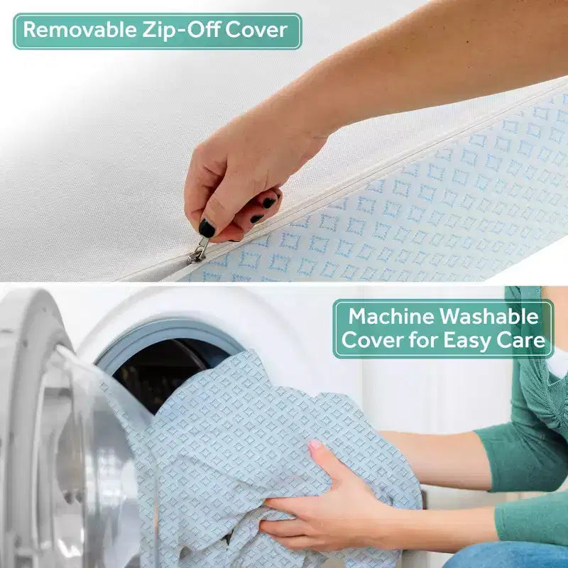 Matelas pour lit de bébé en mousse respirante et durable Sealy OMNI-Breathe sans PVC - Blanc