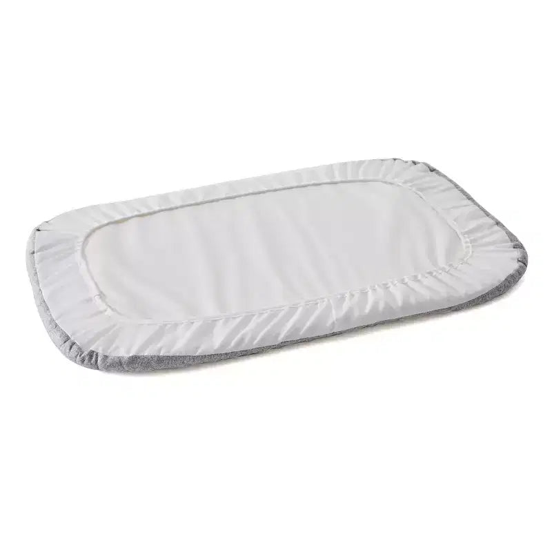 Drap-housse pour berceau et cododo 2-en-1 Airy Dreams de Sealy, accessoire de literie : accessoires de lit, blanc, cadre en polyester