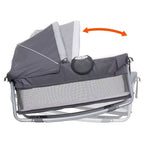 Baby Trend Lil Snooze Deluxe III Centre de puériculture et parc pour jumeaux - Gris douillet : Cadre en métal, Rembourrage en mousse, Capacité de 13,6 kg