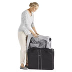 BABYBJÖRN Lit de voyage Light - Argent clair : Sac de transport, cadre en acier, se plie pour un transport facile