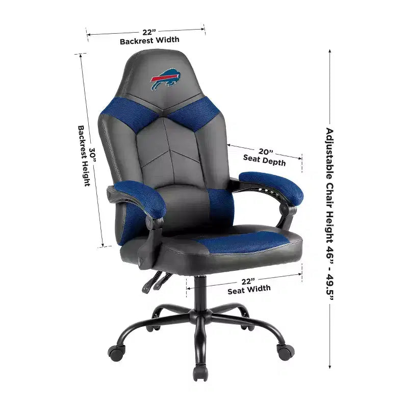Fauteuil de bureau surdimensionné NFL Buffalo Bills