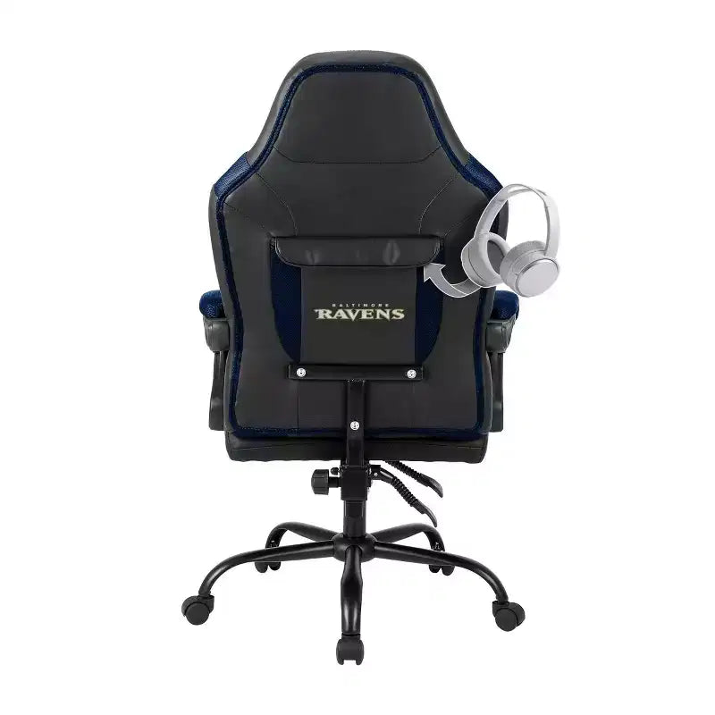 Fauteuil de bureau surdimensionné NFL Baltimore Ravens