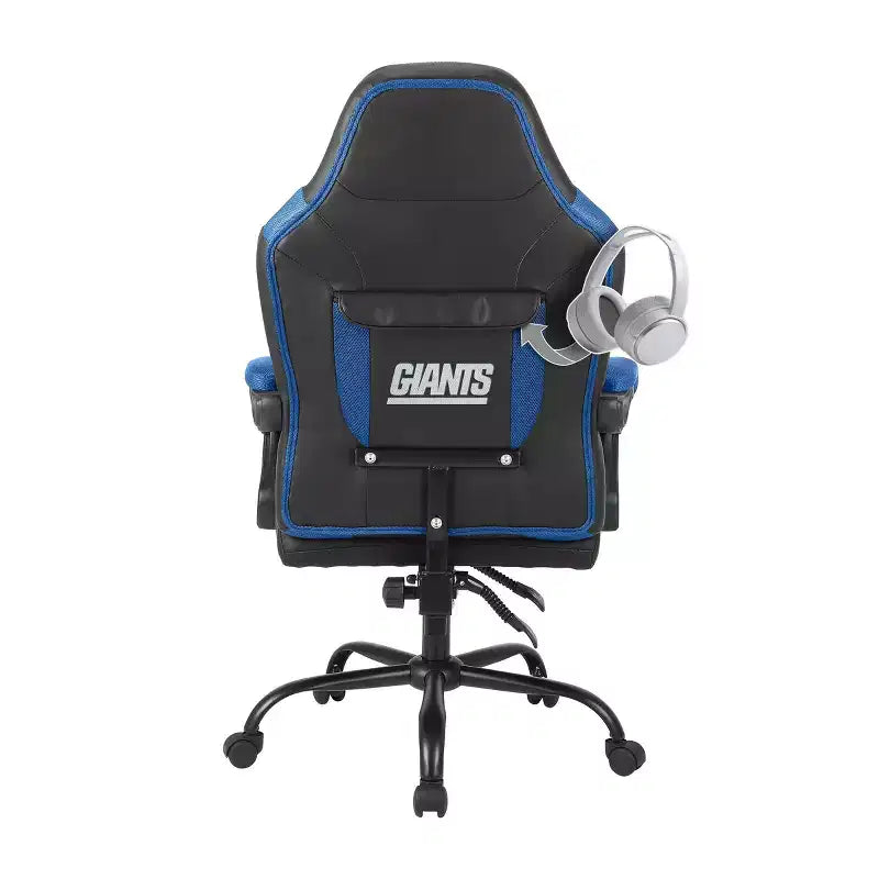 Chaise de bureau surdimensionnée NFL New York Giants