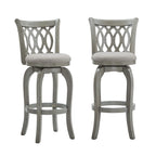Tabouret de bar pivotant Rovinj Scroll Back