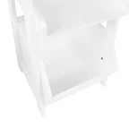 Étagères échelles et de présentation RiverRidge Amery à 4 niveaux de 33 cm avec bac de rangement blanc
