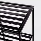 Tour de rangement de salle de bain haute en métal noir - Brightroom™