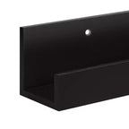 Lot de 2 étagères murales décoratives 24 x 3,3 po noires - Uniek