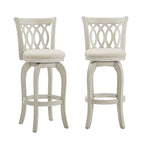Tabouret de bar pivotant Rovinj Scroll Back