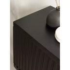 Meuble mural court noir Kate & Laurel All Things Decor 30"x10"x14" Furrow