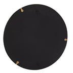 Miroir mural Howard Elliott 22,5" rond Albizzi avec cadre en fer vieilli