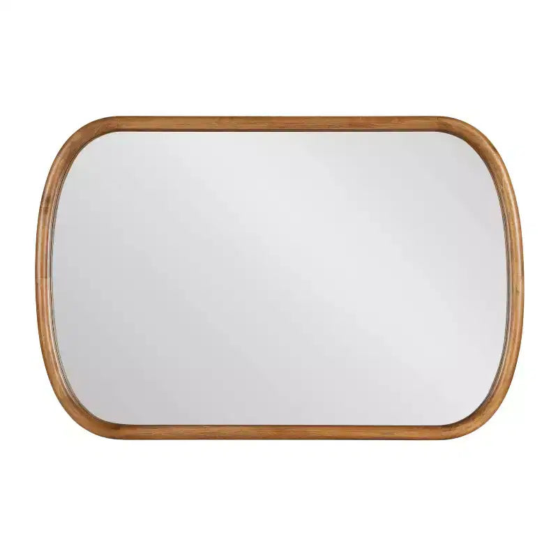 Miroir mural capsule Talma 24"X36" Kate & Laurel All Things Decor Brun rustique