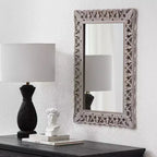 Miroir gris Calie Brewster 25 po