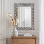Miroir gris Calie Brewster 25 po