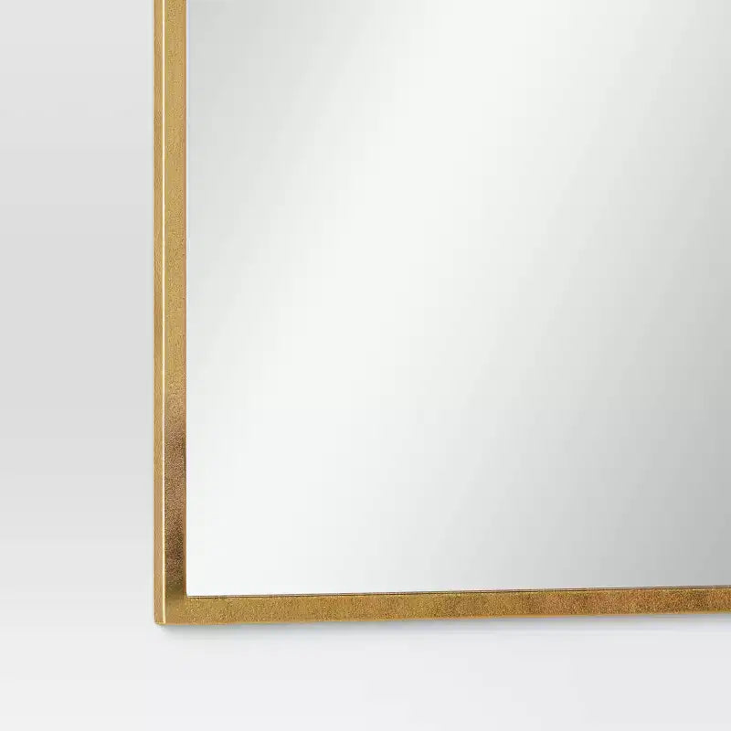 Miroir de manteau mural décoratif doré 20"x30" - Threshold™