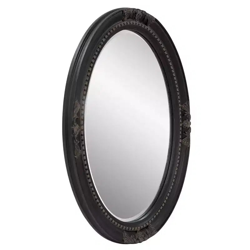 Miroir mural rectangulaire pleine longueur Howard Elliott 72,5"x24" avec cadre en fer, argent : style moderne, aucun assemblage requis, fixation murale