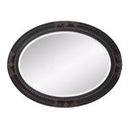 Miroir mural rectangulaire pleine longueur Howard Elliott 72,5"x24" avec cadre en fer, argent : style moderne, aucun assemblage requis, fixation murale