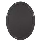 Miroir mural rectangulaire pleine longueur Howard Elliott 72,5"x24" avec cadre en fer, argent : style moderne, aucun assemblage requis, fixation murale