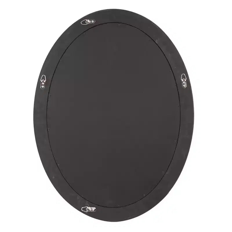Miroir mural rectangulaire pleine longueur Howard Elliott 72,5"x24" avec cadre en fer, argent : style moderne, aucun assemblage requis, fixation murale