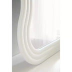 Kate & Laurel All Things Decor Miroir mural ondulé Fripp 61x102 cm Bois Blanc