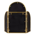 Miroir arche trépied Amoli 71x71cm Or - Kate & Laurel All Things Decor : style moderne, montage mural, aucun assemblage requis