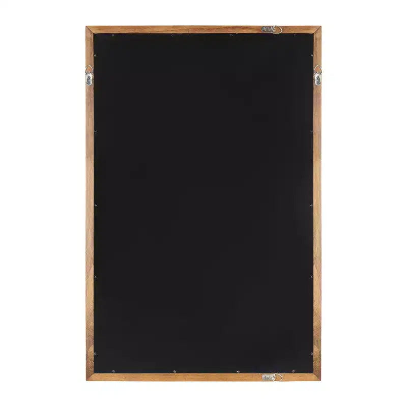 Miroir mural rectangulaire Hatherleigh 24"x36" de Kate & Laurel All Things Decor, brun rustique : style de transition, aucun assemblage requis