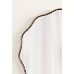 Kate & Laurel All Things Decor Miroir rond festonné Viona 26" de diamètre, bronze