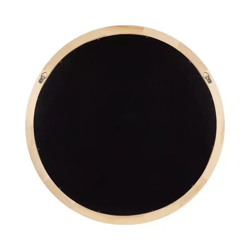 Kate & Laurel All Things Decor Miroir Mural Rond Dessa 32"X32" Naturel