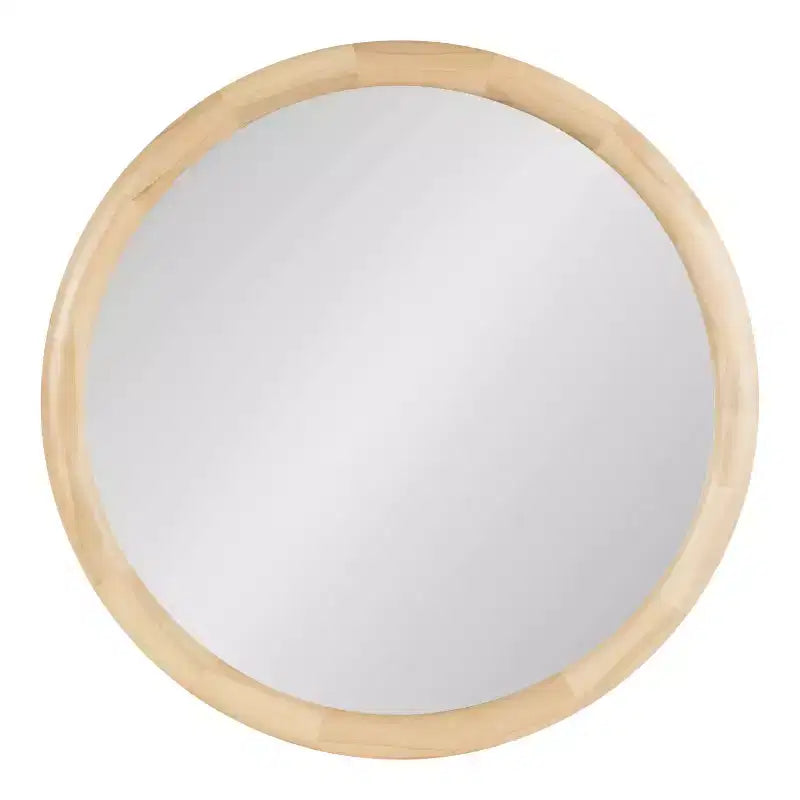 Kate & Laurel All Things Decor Miroir Mural Rond Dessa 32"X32" Naturel