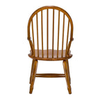 Fauteuil Treasures Rustic Oak à dossier incurvé