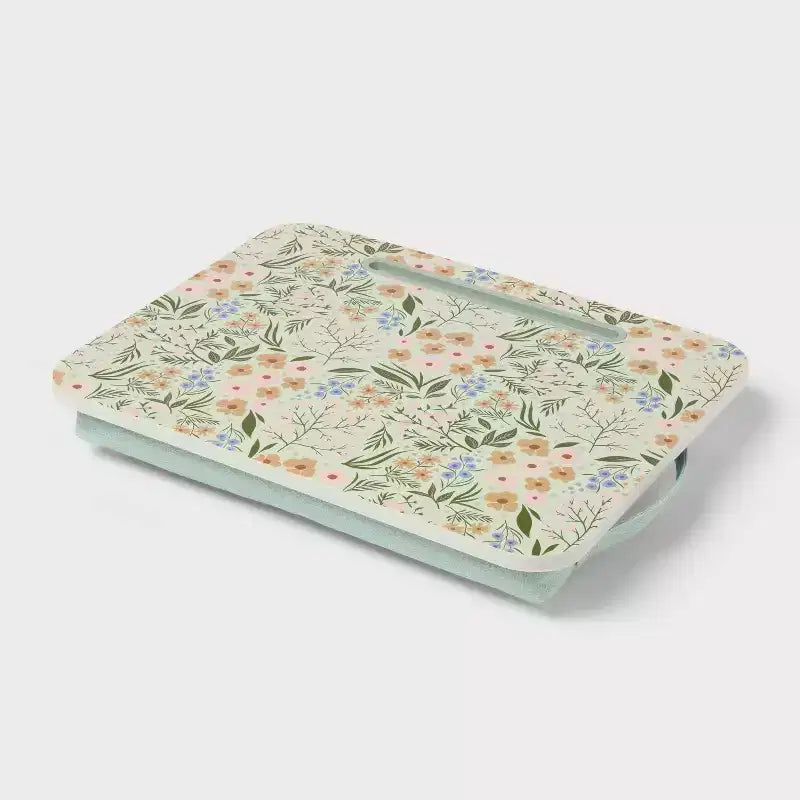 Plateau pour ordinateur portable à motif floral avec poignée - up&up™