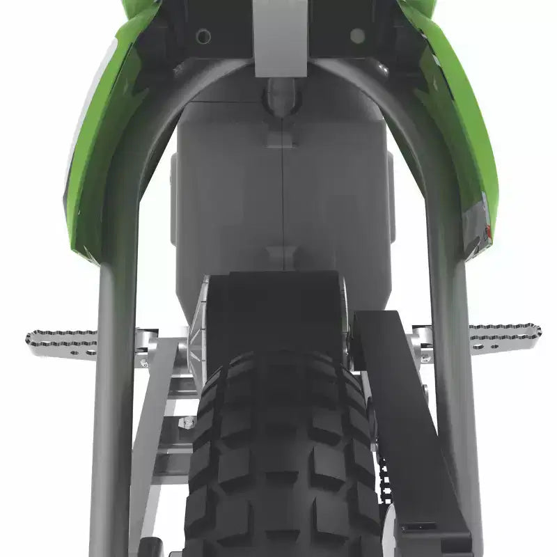 Mini-moto électrique Razor SX350 Dirt Rocket McGrath - Verte : Cadre en acier, moteur 250 W