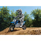 Razor 24V MX350 Dirt Rocket Moto électrique à enfourcher - Bleu : Moteur 250W, 22,5 km/h