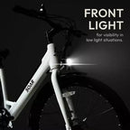 Vélo de croisière électrique Soar Adult City ST 350 27,5'' à cadre bas