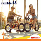 Trottinette électrique Razor Rambler Step Over - Beige : Moteur 350W, Vitesse 25 km/h