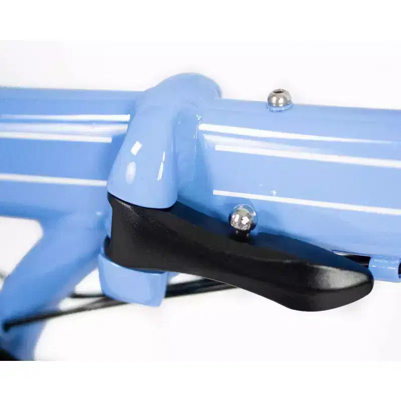 Vélo pliant en aluminium ZiZZO Via 7 vitesses 20" - Bleu ciel