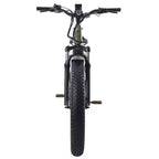 Vélo hybride électrique GOTRAX 26" à pneu large et enjambement bas pour adulte - Vert