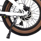 GOTRAX F5 Vélo électrique pliant 20" à enjambement bas pour adulte - Blanc