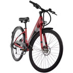 Vélo électrique Huffy Lyndon enjambeur – Roues de 27,5 po – 32 km/h – 36 V – Rouge