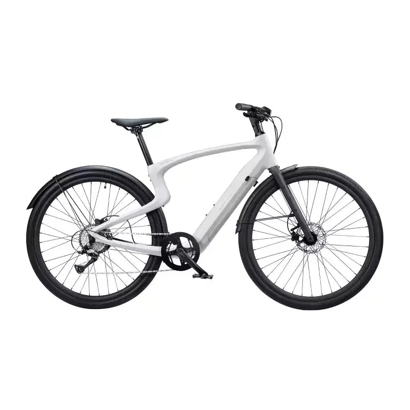 Urtopia Adult Carbon 1 Pro Smart 27.64'' Step-Over Electric Cruiser Bike - White S