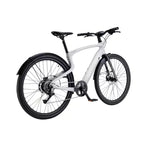 Urtopia Vélo électrique de croisière adulte en carbone 1 Pro Smart 27,64" à enjambement haut - Blanc S