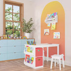 Étagère murale RiverRidge Home avec 2 barres d'affichage pour œuvres d'art d'enfants