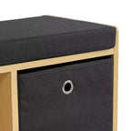 Humble Crew Kids' Toddler BookNook Bois : Cadre en MDF, quincaillerie en acier, 2 étagères, 2 tiroirs, ensemble de 5 pièces