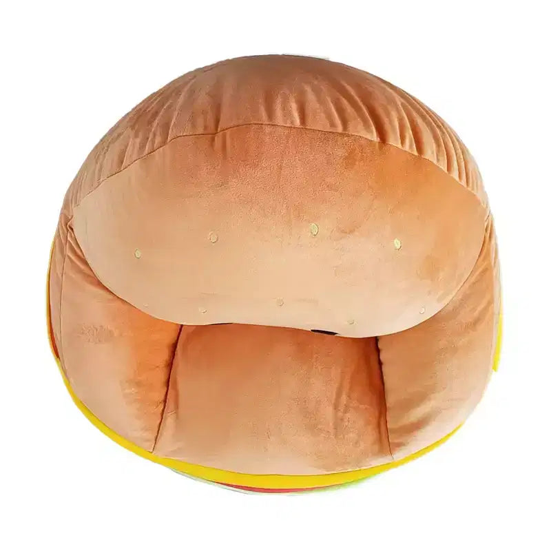 Pouf Carl le Cheeseburger Squishmallows pour enfants